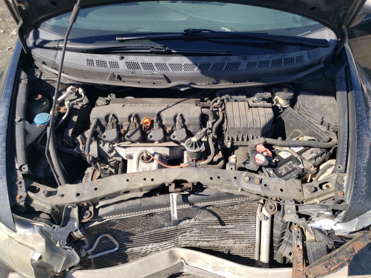 2010 Honda Civic VIN 2HGFA1F52AH564733 Copart auction photo, front end / undercarriage damage thumbnail 11