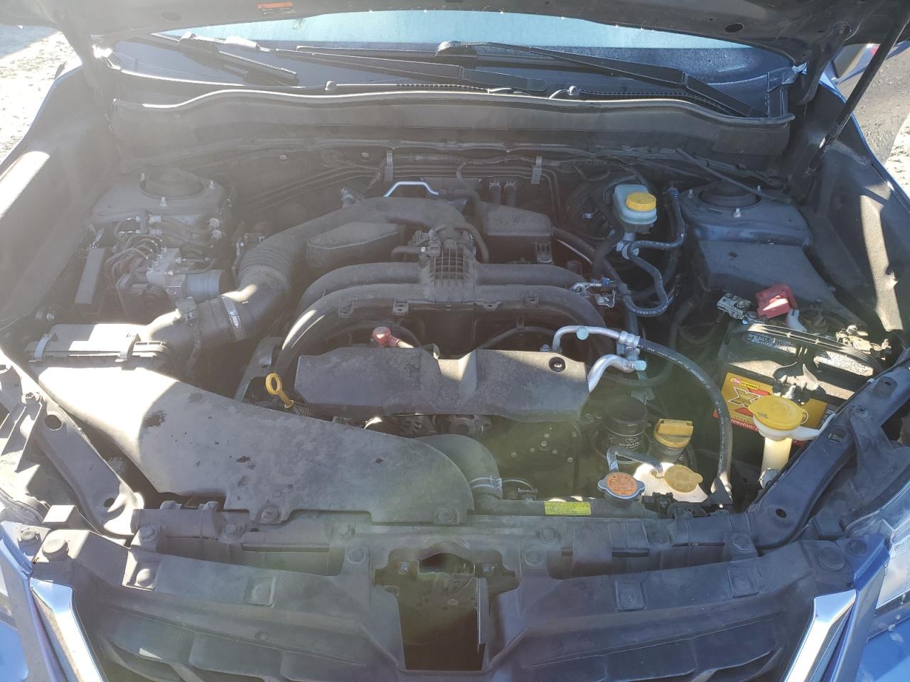 2018 Subaru Forester VIN JF2SJAGC9JH585080 Copart auction photo, side / front end damage thumbnail 14