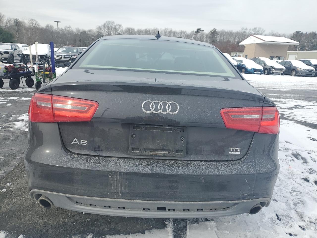 2014 Audi A6 VIN WAUHMAFC4EN084314 Copart auction photo, front end damage thumbnail 6
