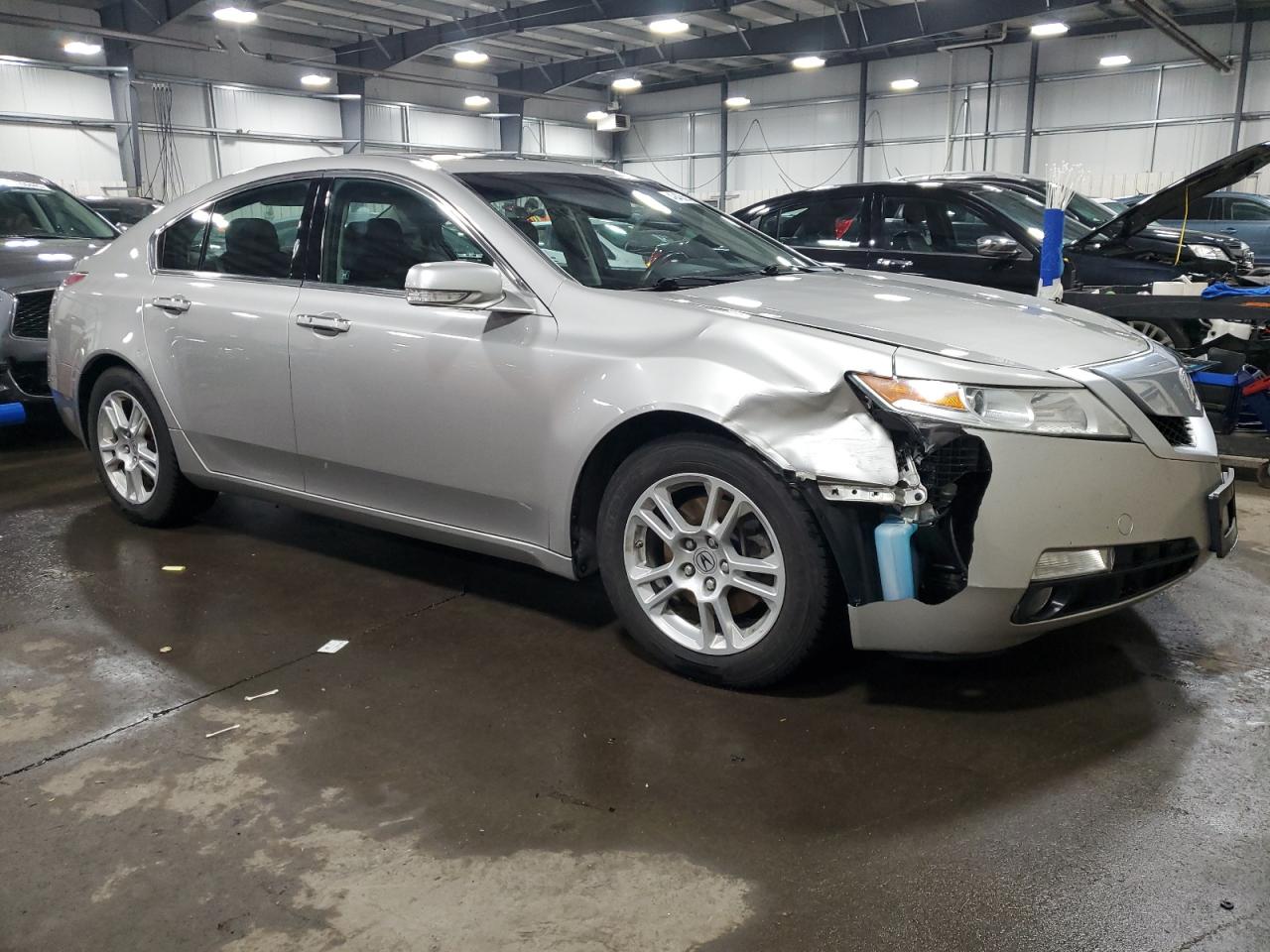 2009 Acura TL VIN 19UUA86579A022389 Copart auction photo, front end / rear end damage thumbnail 4