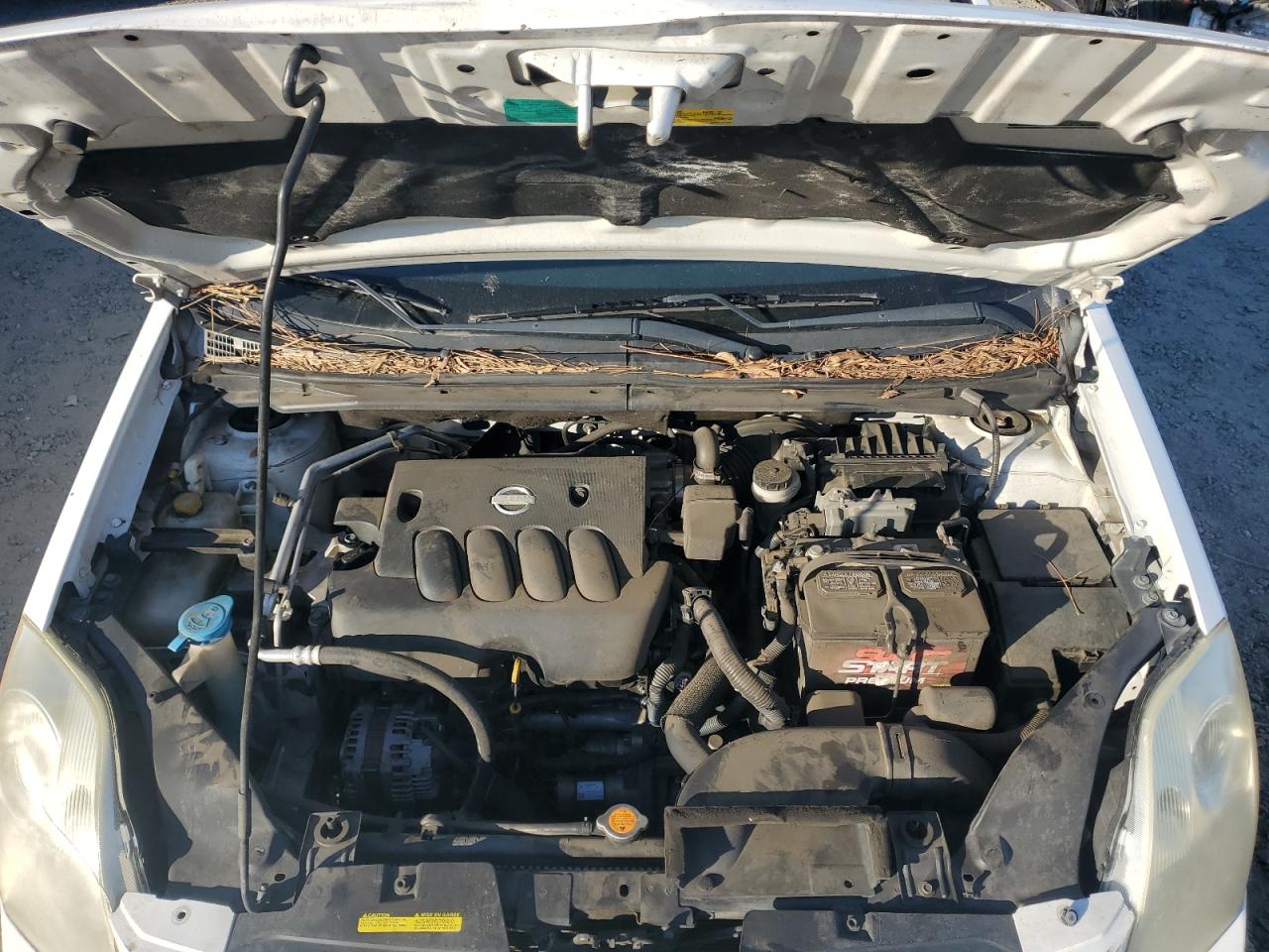 2009 Nissan Sentra VIN 3N1AB61E99L627522 Copart auction photo, side / front end damage thumbnail 11