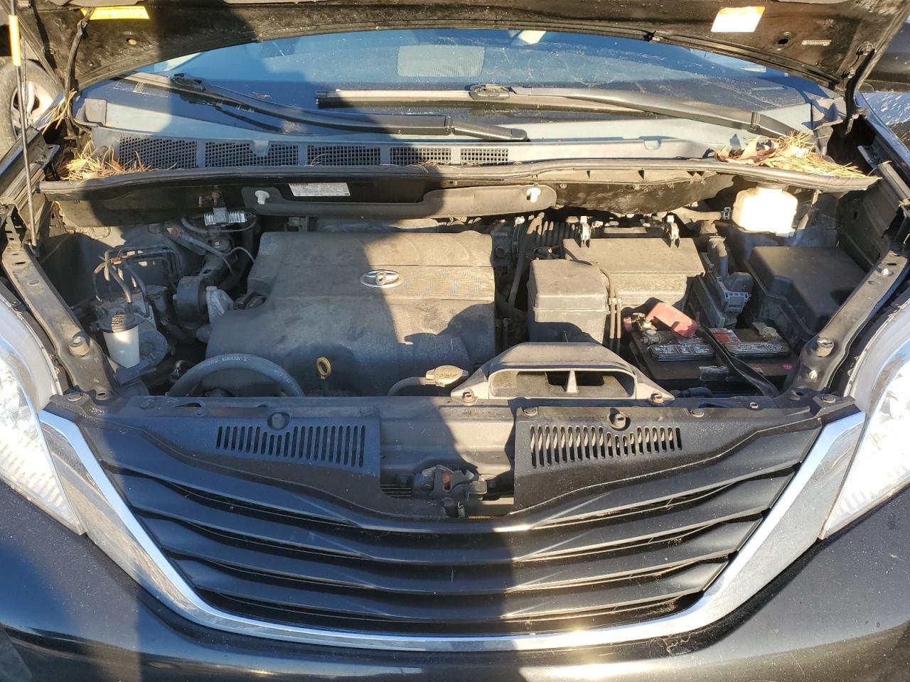2012 Toyota Sienna VIN 5TDKK3DC4CS262694 Copart auction photo, biohazard/chemical / all over damage thumbnail 12