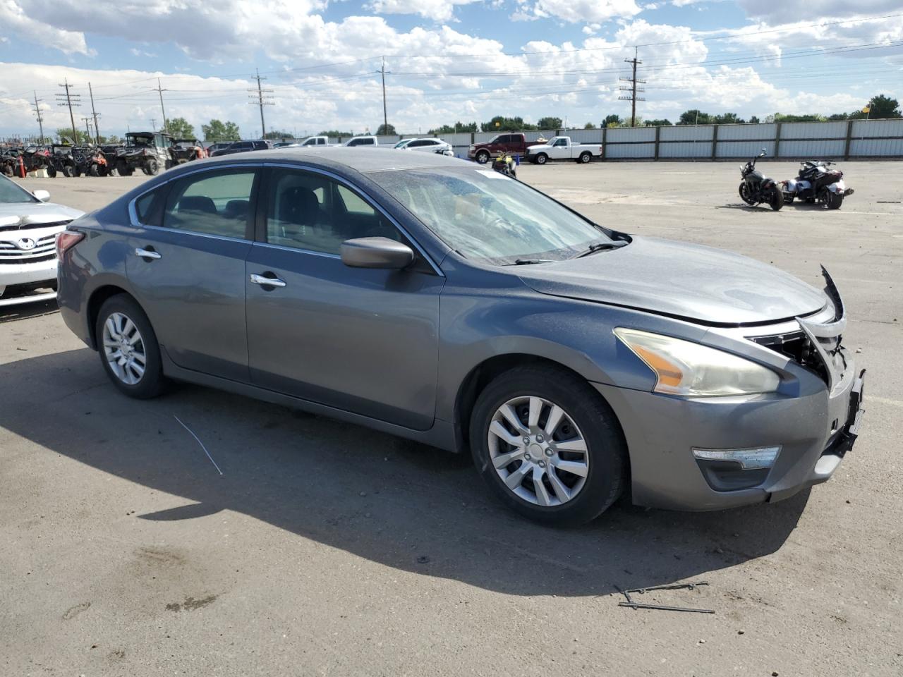 2014 Nissan Altima VIN 1N4AL3AP5EN343525 Copart auction photo, front end / rear end damage thumbnail 4