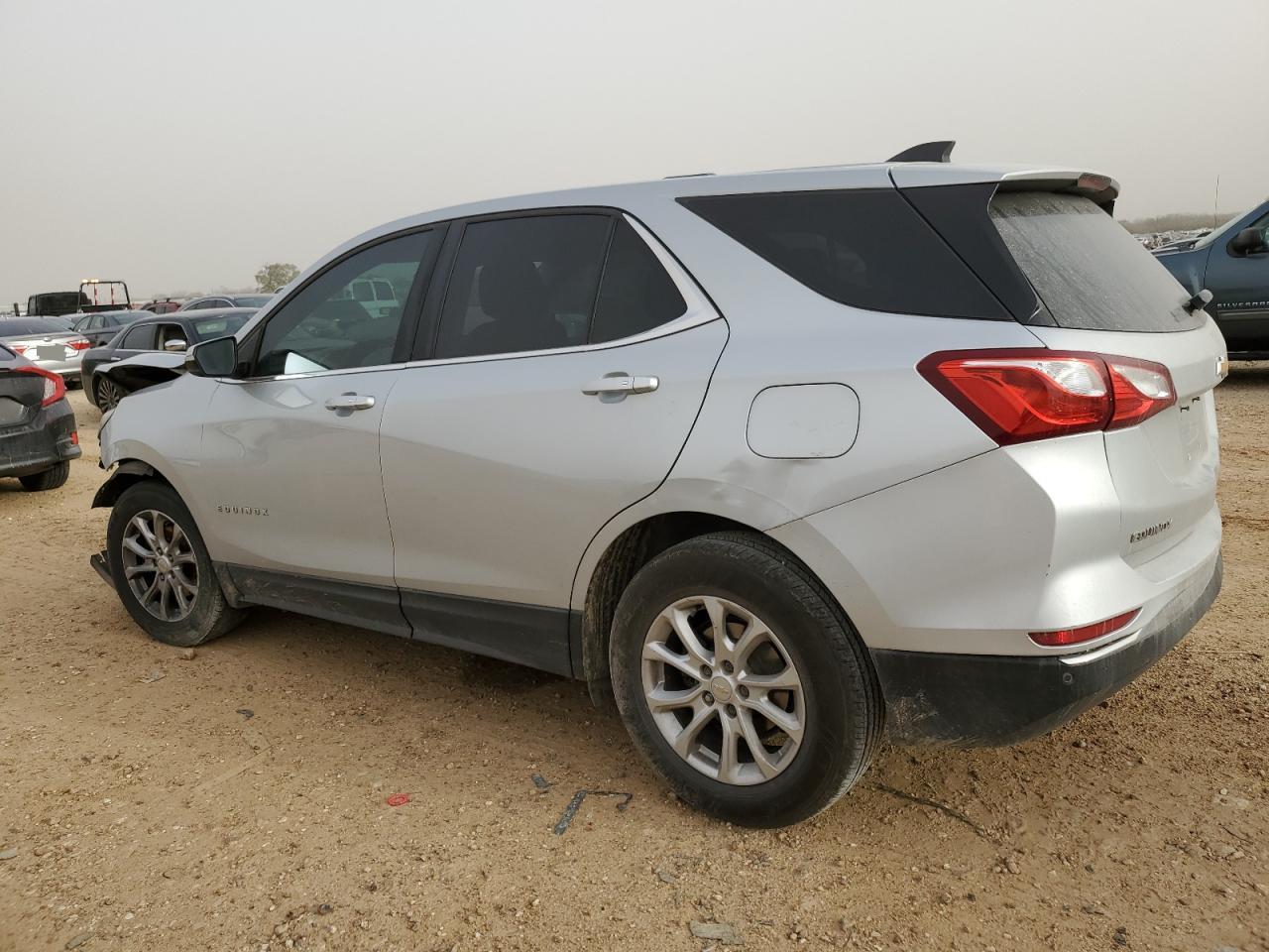 2018 Chevrolet Equinox VIN 2GNAXJEV9J6145029 Copart auction photo, front end / all over damage thumbnail 2
