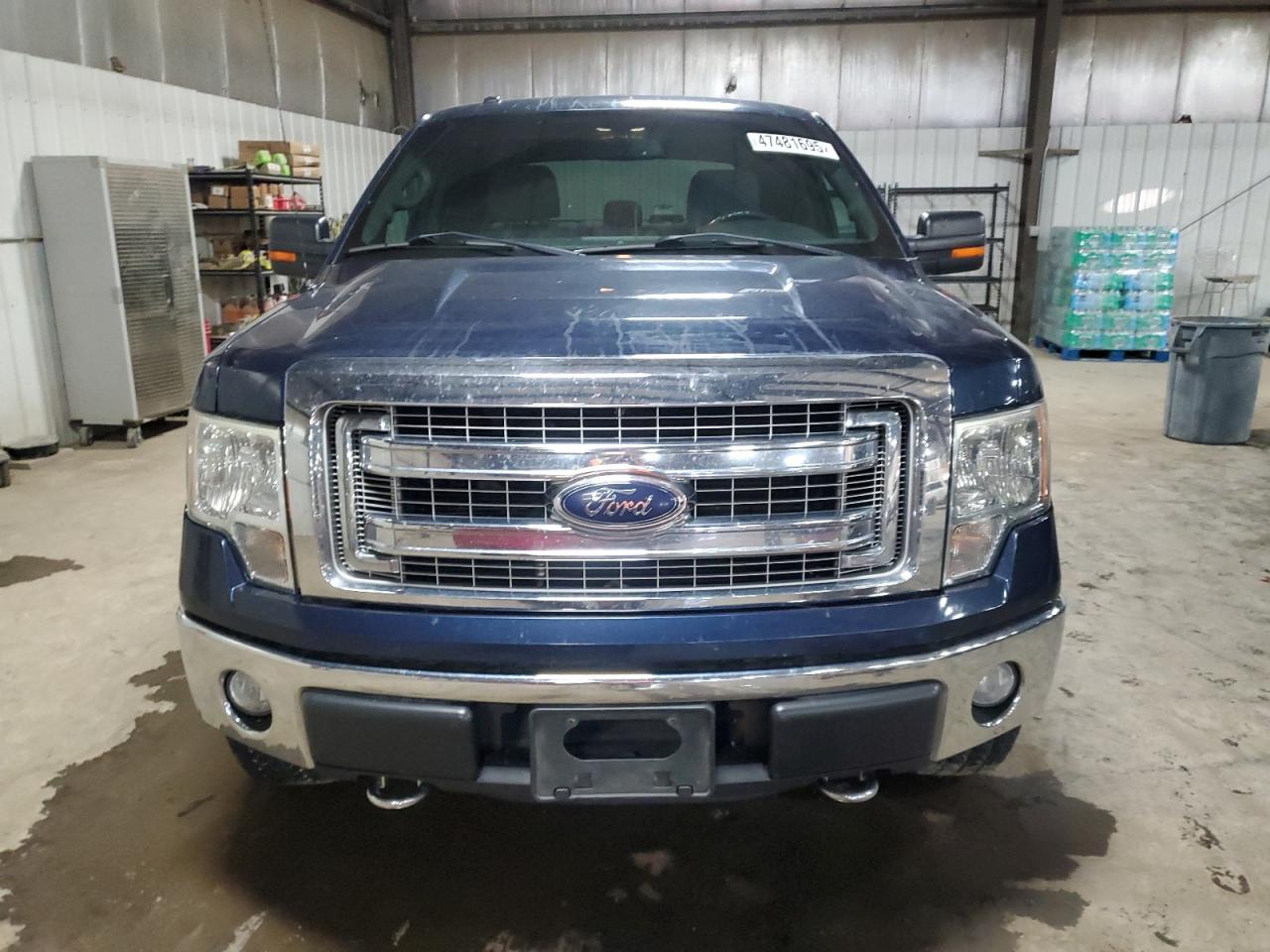 2013 Ford F-150 VIN 1FTFW1EF6DKG10426 Copart auction photo, top/roof damage thumbnail 5
