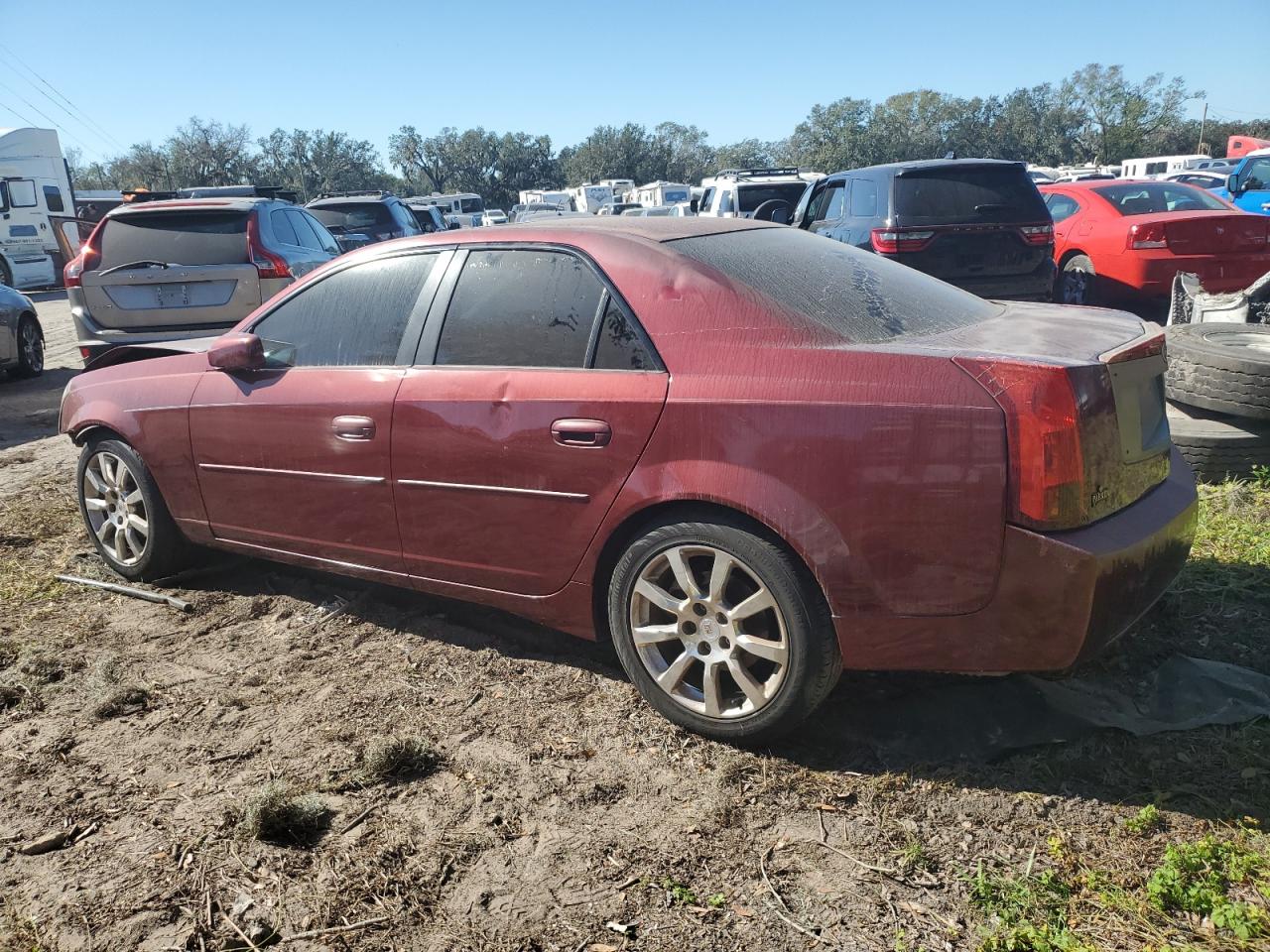 2003 Cadillac CTS VIN 1G6DM57N930158610 Copart auction photo, front end / minor dent/scratches damage thumbnail 2