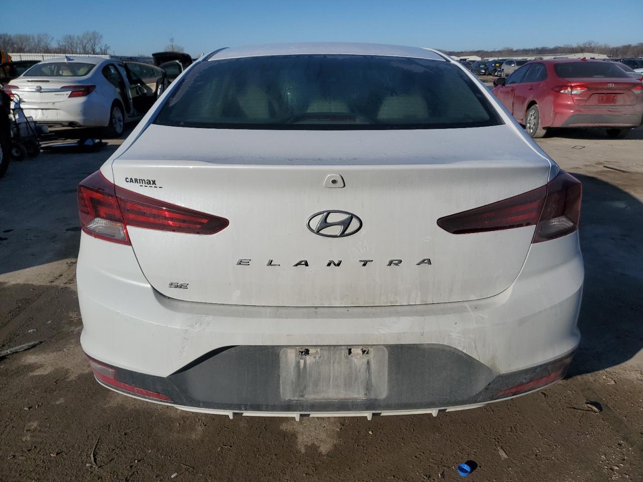 2019 Hyundai Elantra VIN 5NPD74LF8KH434189 Copart auction photo, front end damage thumbnail 6