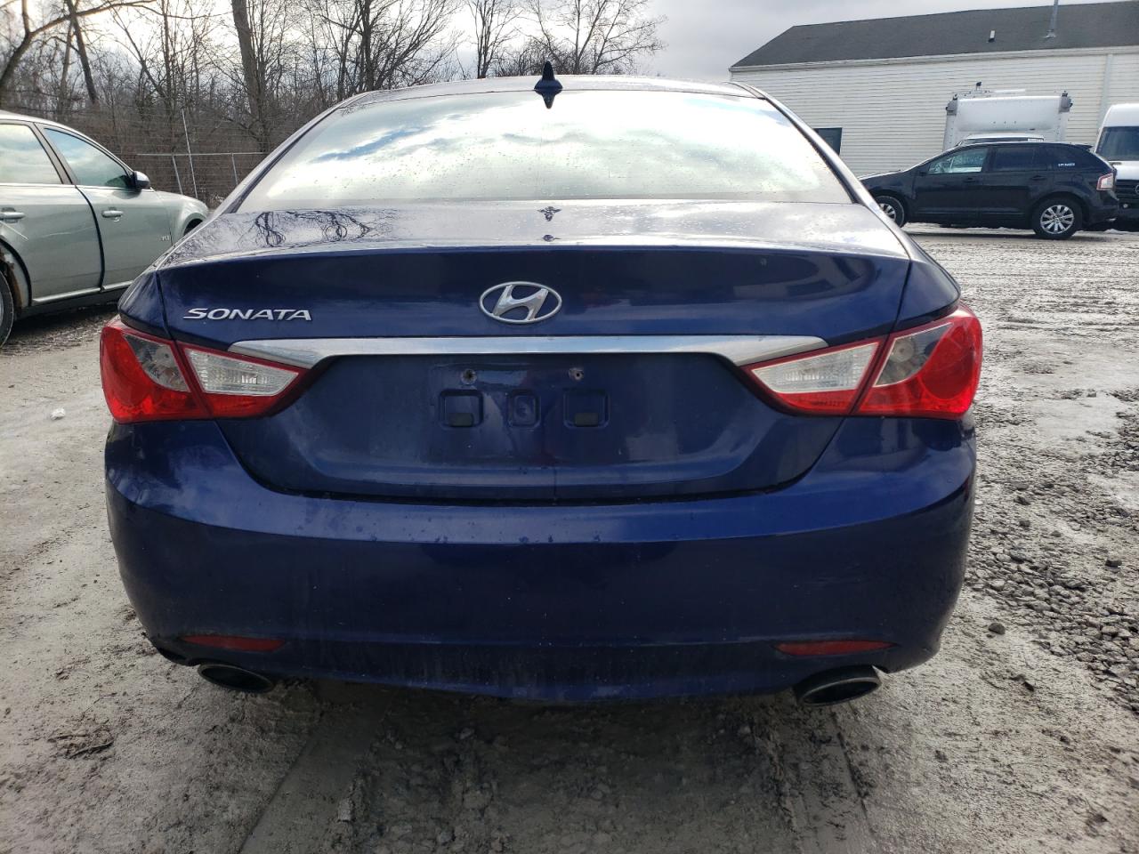 2011 Hyundai Sonata VIN 5NPEC4AC3BH027826 Copart auction photo, side / front end damage thumbnail 6