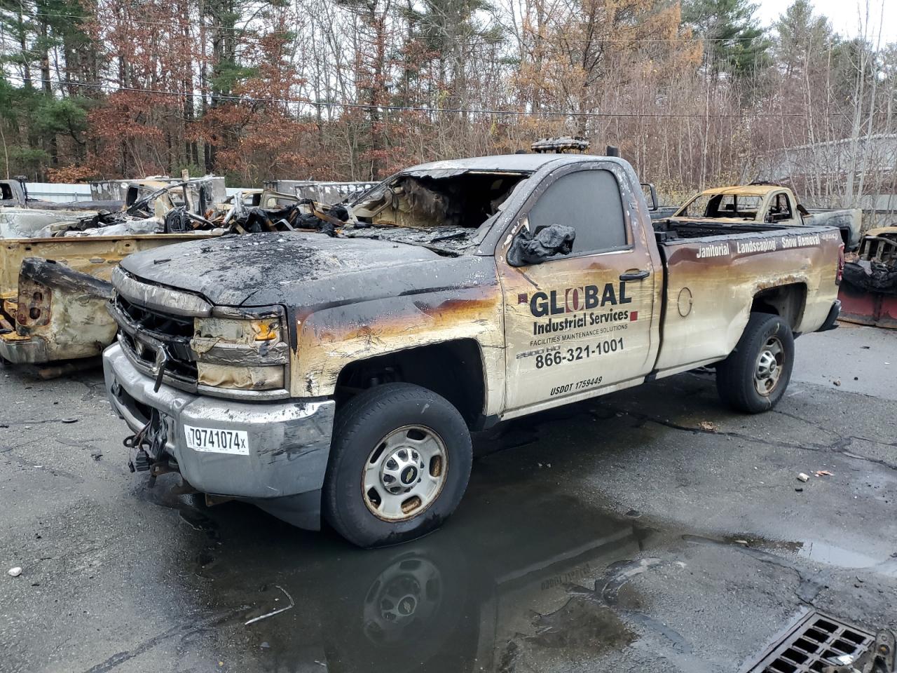 2015 Chevrolet Silverado VIN 1GC0KUEG1FZ134088