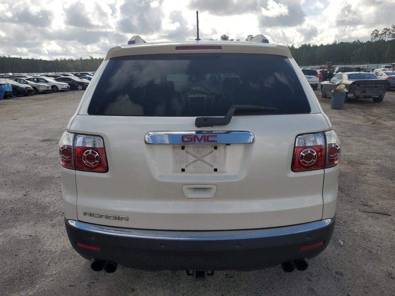 2010 GMC Acadia VIN 1GKLRNED3AJ153418 Copart auction photo, burn - engine / front end damage thumbnail 6