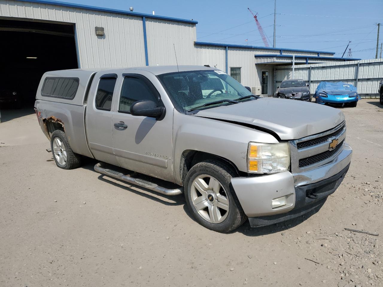 2008 Chevrolet Silverado VIN 1GCEK19038Z247416 Copart auction photo, rear end / side damage thumbnail 4