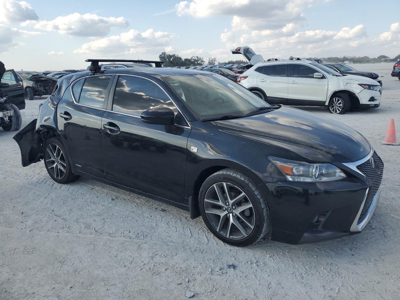 2017 Lexus CT VIN JTHKD5BH4H2294403 Copart auction photo, rear end damage thumbnail 4