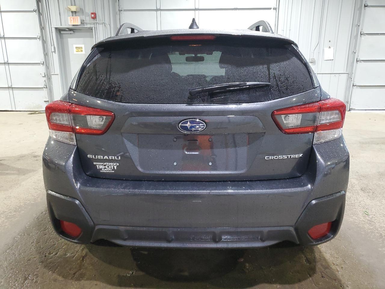 2021 Subaru XV VIN JF2GTAECXM8375692 Copart auction photo, front end / side damage thumbnail 6
