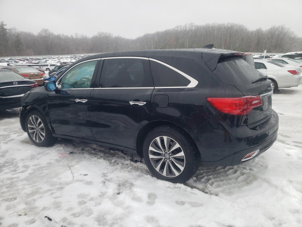 2016 Acura MDX VIN 5FRYD4H47GB017913 Copart auction photo, front end / side damage thumbnail 2