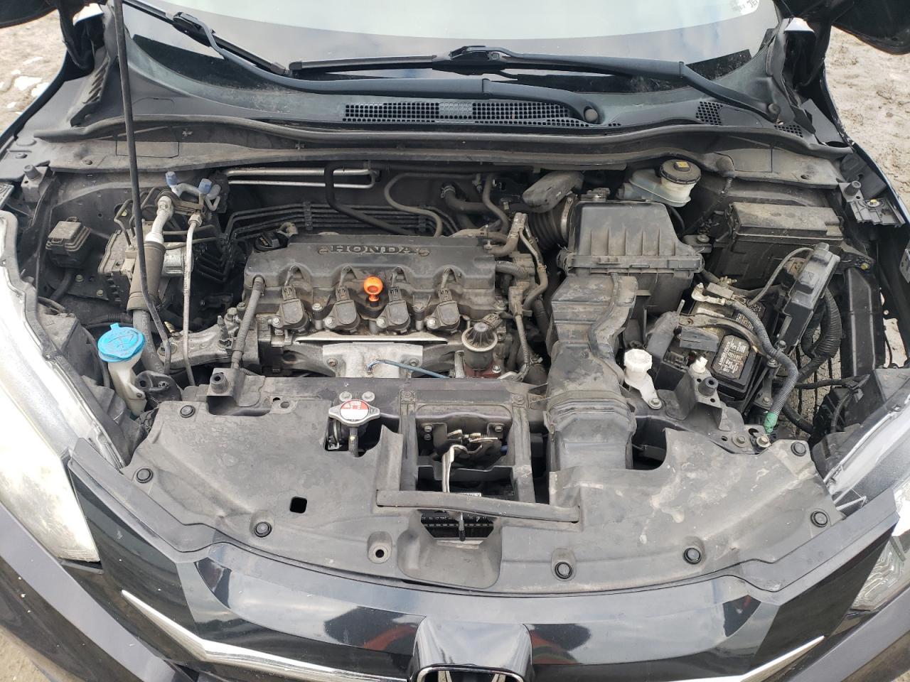 2018 Honda HR-V VIN 3CZRU6H37JG709304 Copart auction photo, front end / side damage thumbnail 11