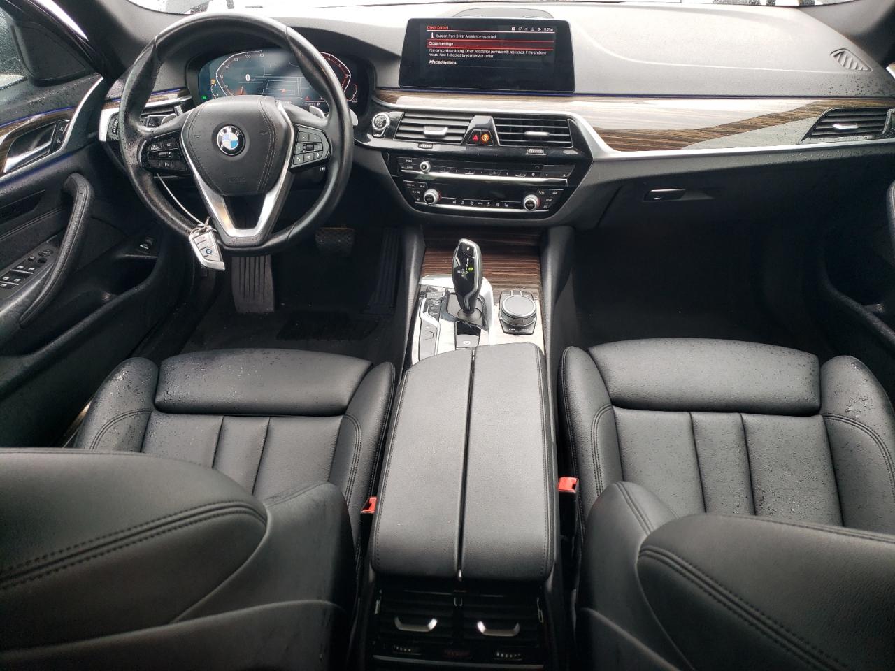 2020 BMW 5er VIN WBAJR3C01LWW77810 Copart auction photo, side damage thumbnail 8