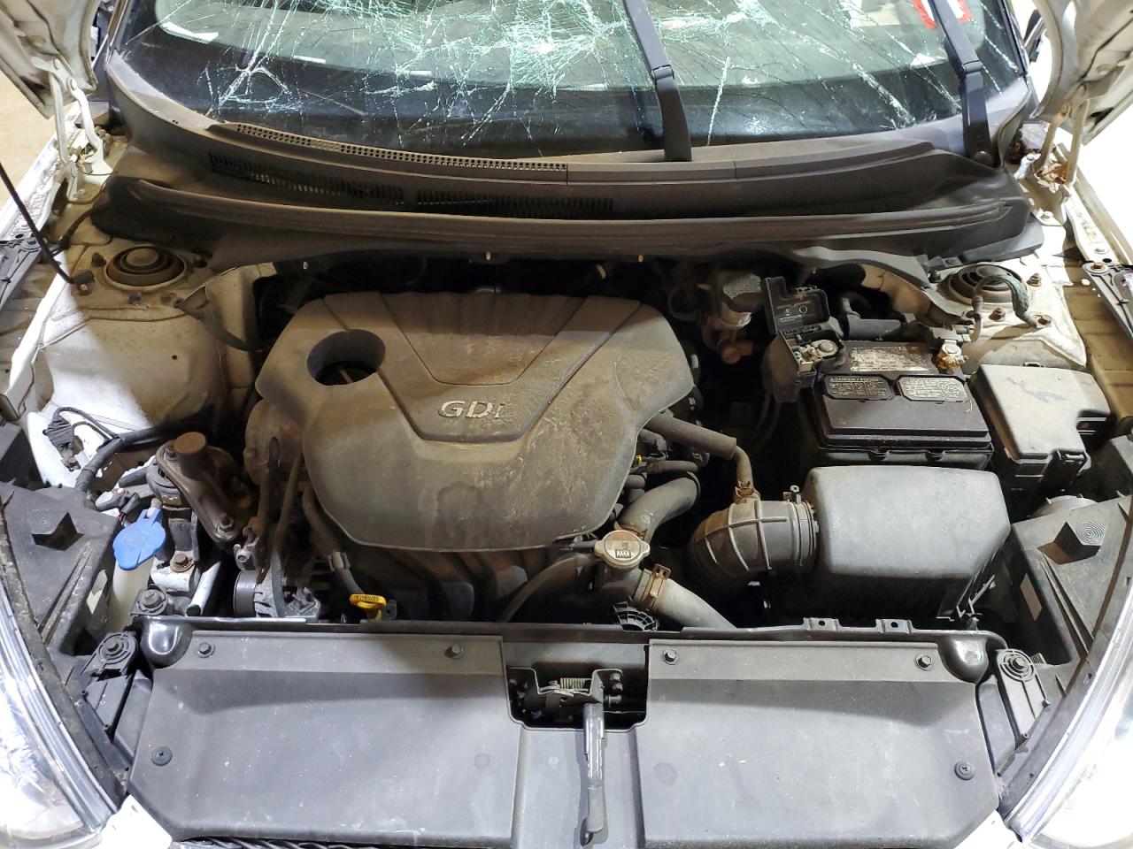 2013 Hyundai Veloster VIN KMHTC6AD3DU093759 Copart auction photo, rollover damage thumbnail 12
