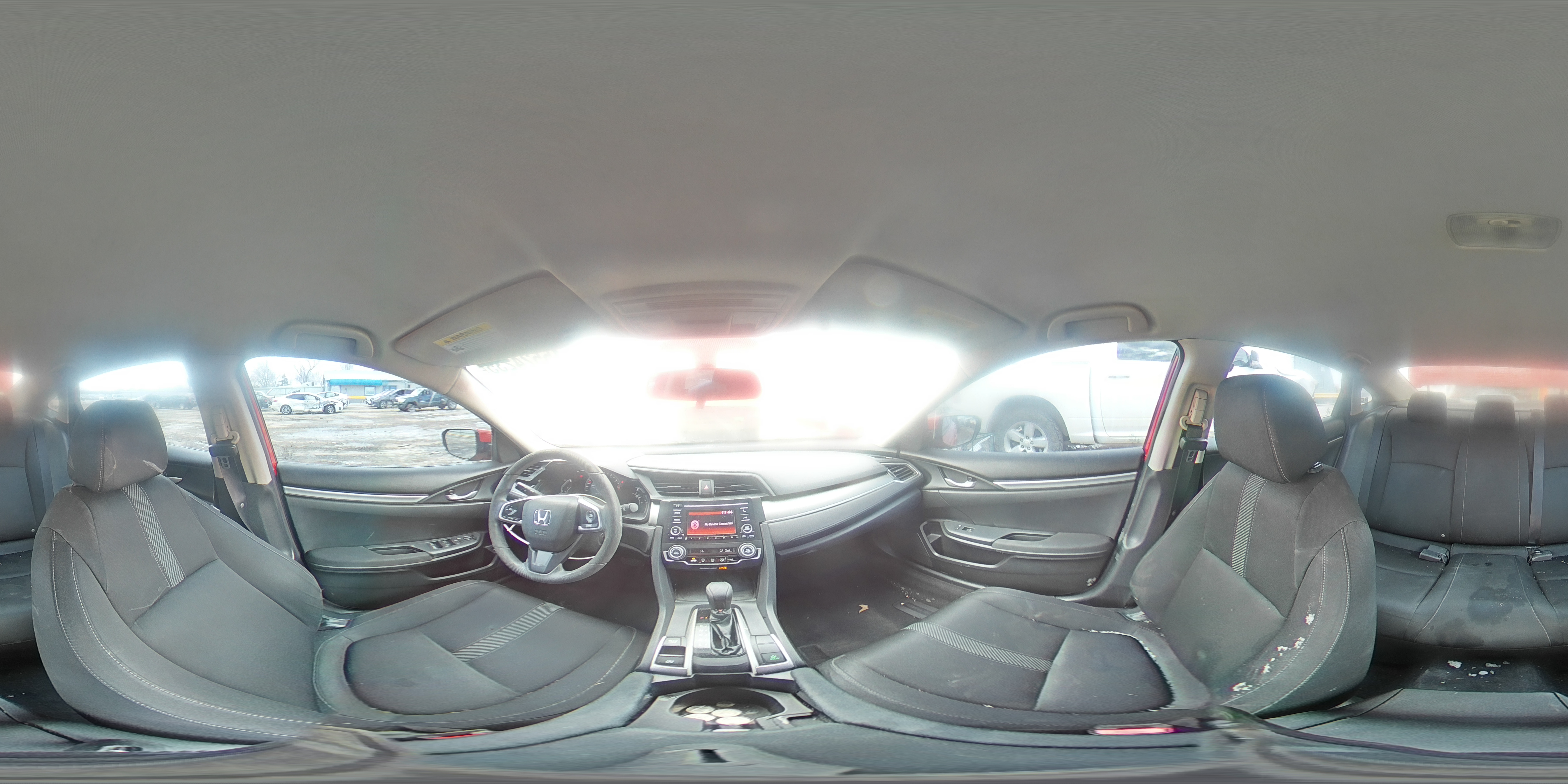 2016 Honda Civic VIN 2HGFC2F57GH525693 Copart auction photo, front end / undercarriage damage thumbnail 12