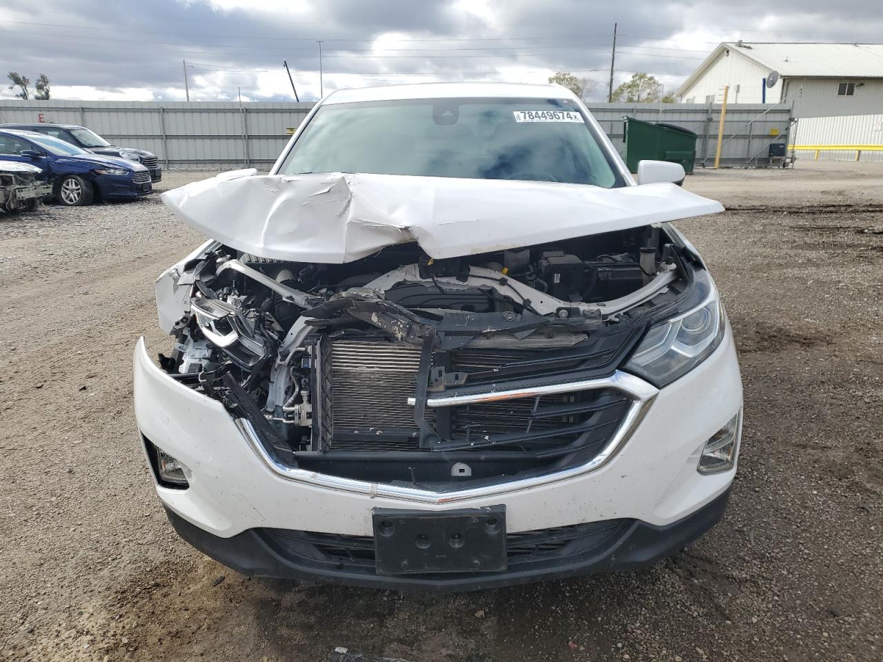 2020 Chevrolet Equinox VIN 3GNAXKEV5LL253040 Copart auction photo, front end / mechanical damage thumbnail 5