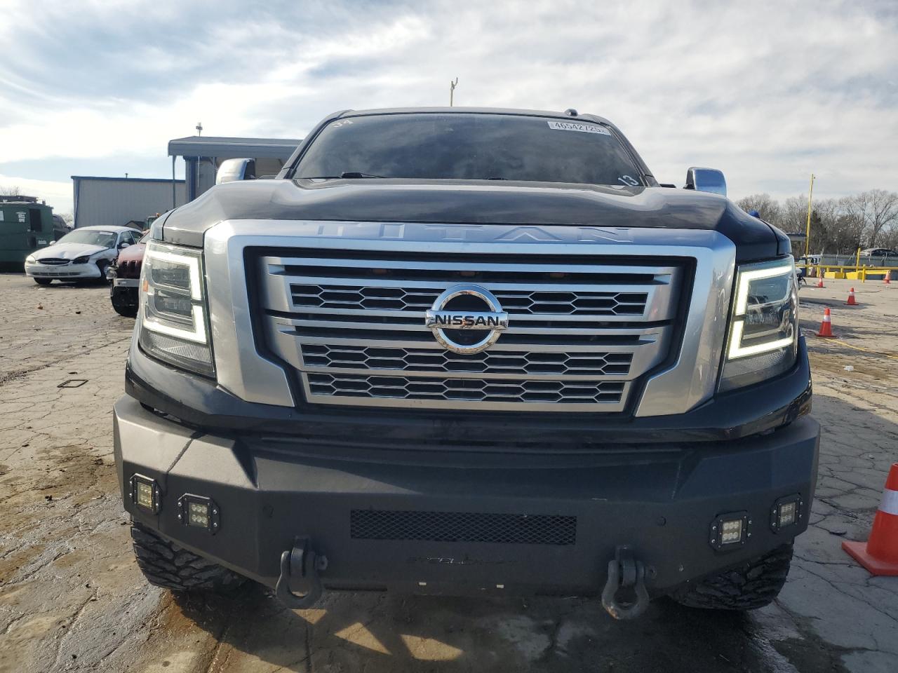 2021 Nissan Titan VIN 1N6AA1FB3MN501518 Copart auction photo, minor dent/scratches damage thumbnail 5