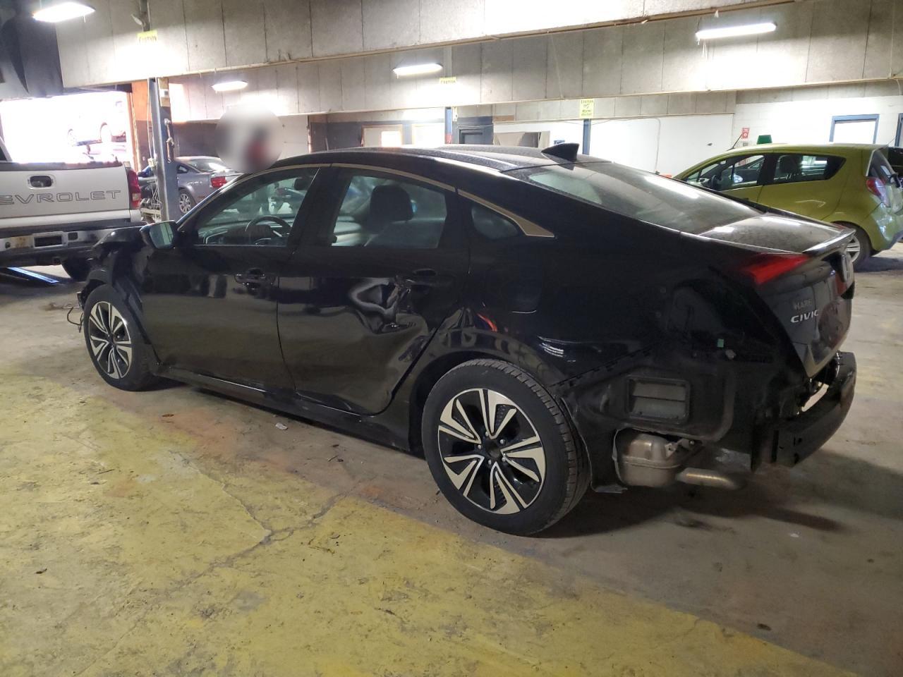 2017 Honda Civic VIN 19XFC1F78HE016686 Copart auction photo, front end / side damage thumbnail 2