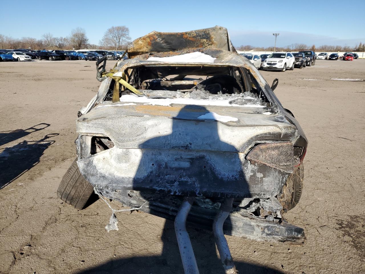 2010 Audi RS4 VIN WAUKGAFL9AA149642 Copart auction photo, burn damage thumbnail 6