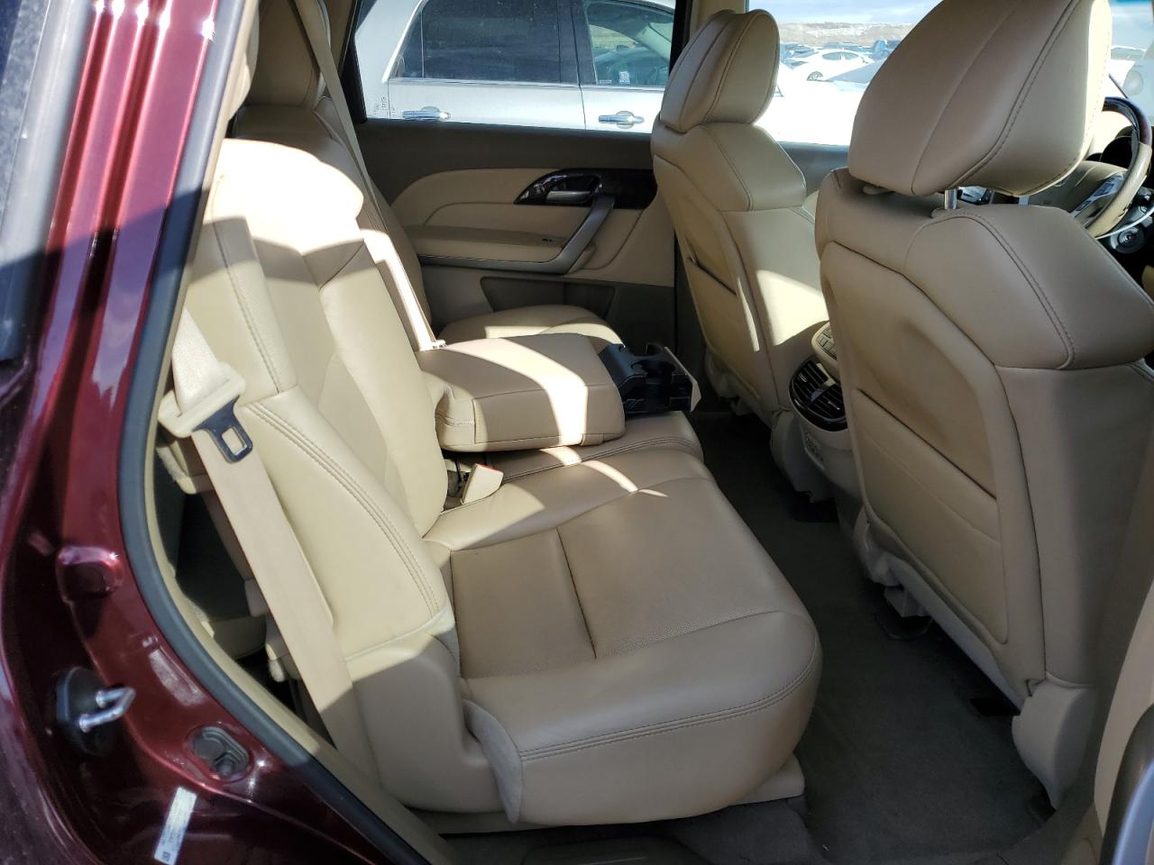 2012 Acura MDX VIN 2HNYD2H85CH547420 Copart auction photo, side damage thumbnail 11