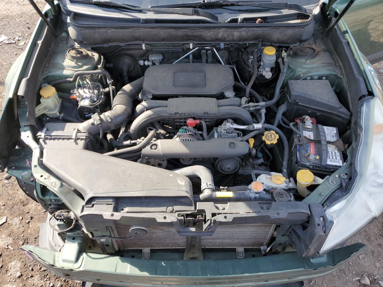 2012 Subaru Outback VIN 4S4BRBKC2C3248590 Copart auction photo, front end damage thumbnail 11