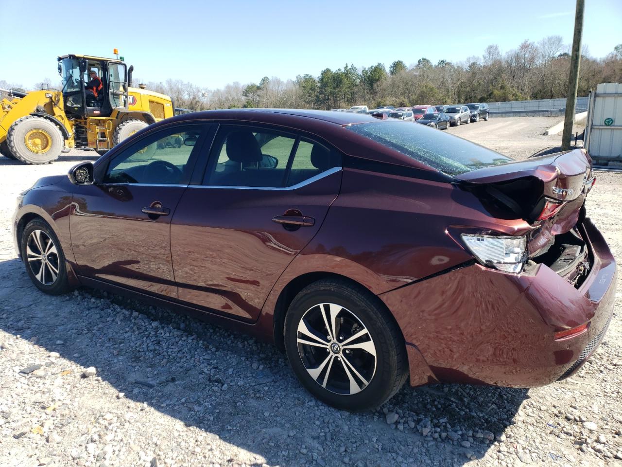 2021 Nissan Sentra VIN 3N1AB8CV8MY209831 Copart auction photo, rear end damage thumbnail 2