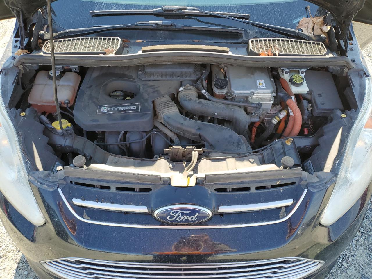 2017 Ford C-MAX VIN 1FADP5AU9DL502155 Copart auction photo, rear end damage thumbnail 11