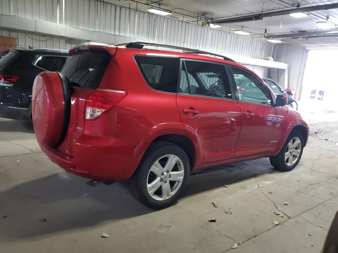 2007 Toyota RAV 4 VIN JTMBK32V375024884 Copart auction photo, hail damage thumbnail 3