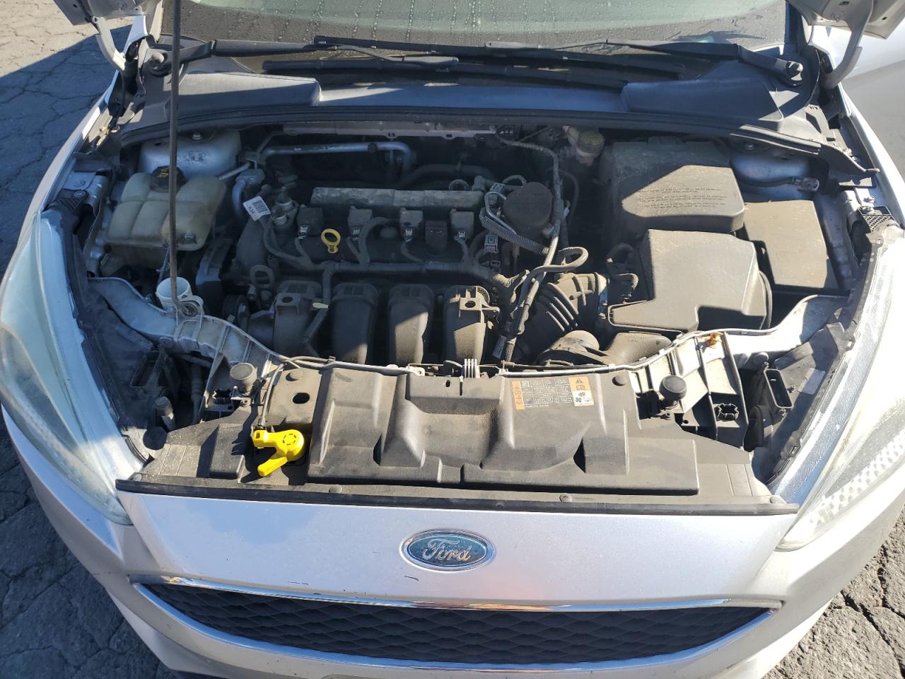 2015 Ford Focus VIN 1FADP3E22FL314609 Copart auction photo, rear end damage thumbnail 13