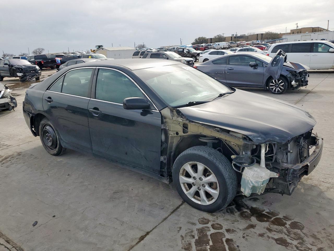 2011 Toyota Camry VIN 4T4BF3EK3BR173334 Copart auction photo, front end / side damage thumbnail 4
