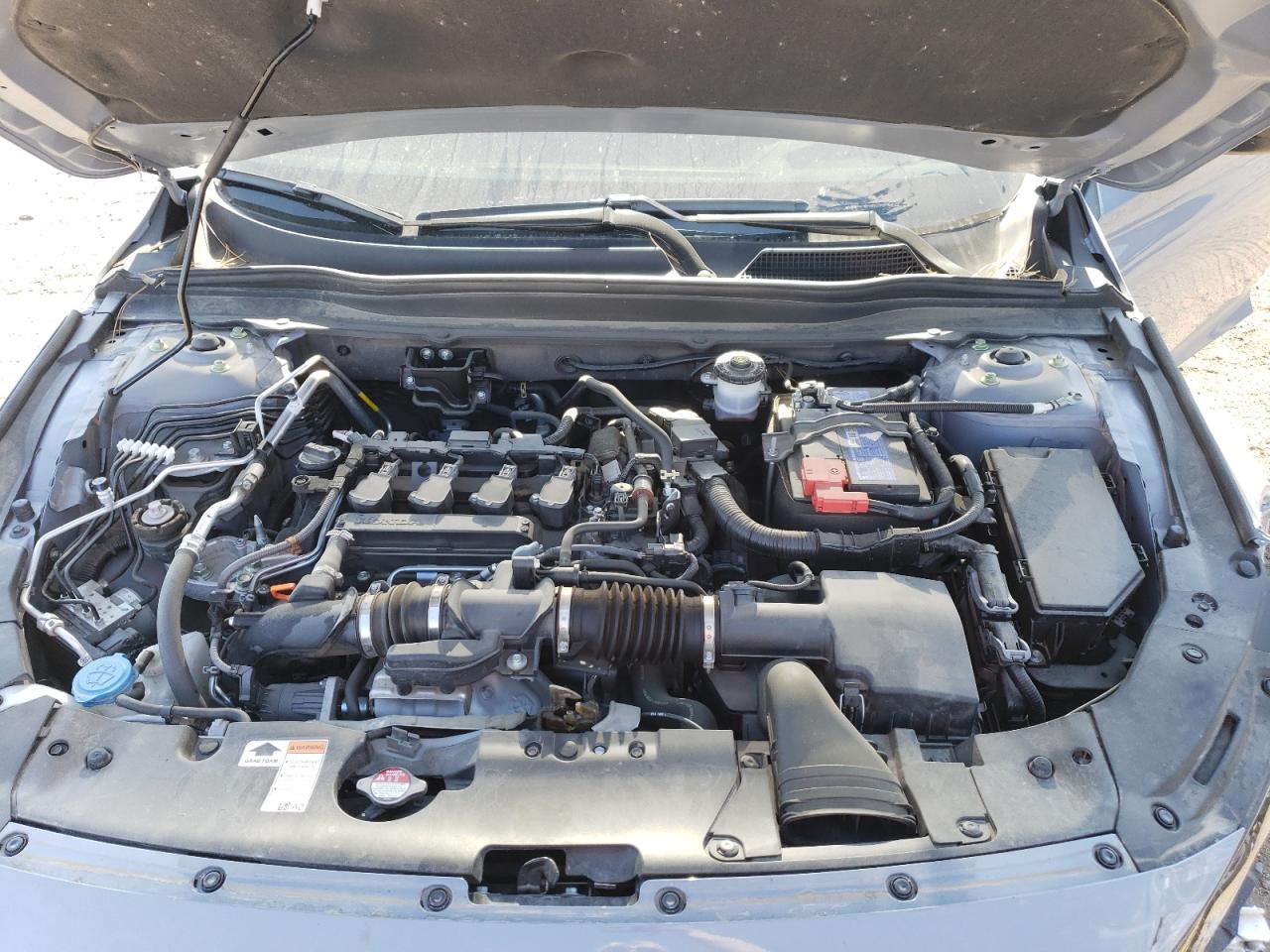2021 Honda Accord VIN 1HGCV1F3XMA106379 Copart auction photo, front end damage thumbnail 11
