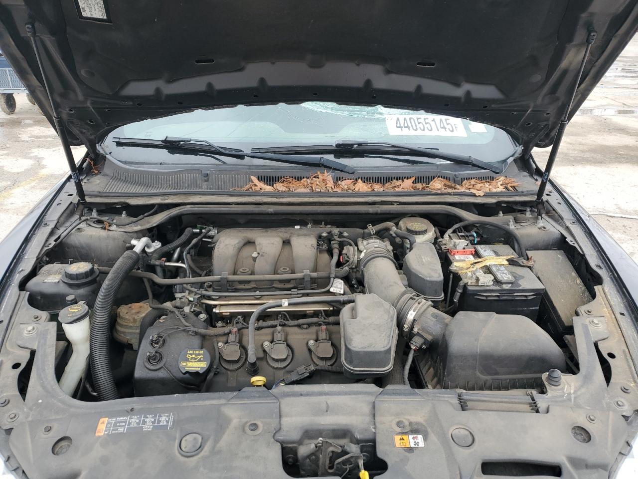 2013 Ford Taurus VIN 1FAHP2H85DG136888 Copart auction photo, front end / side damage thumbnail 11