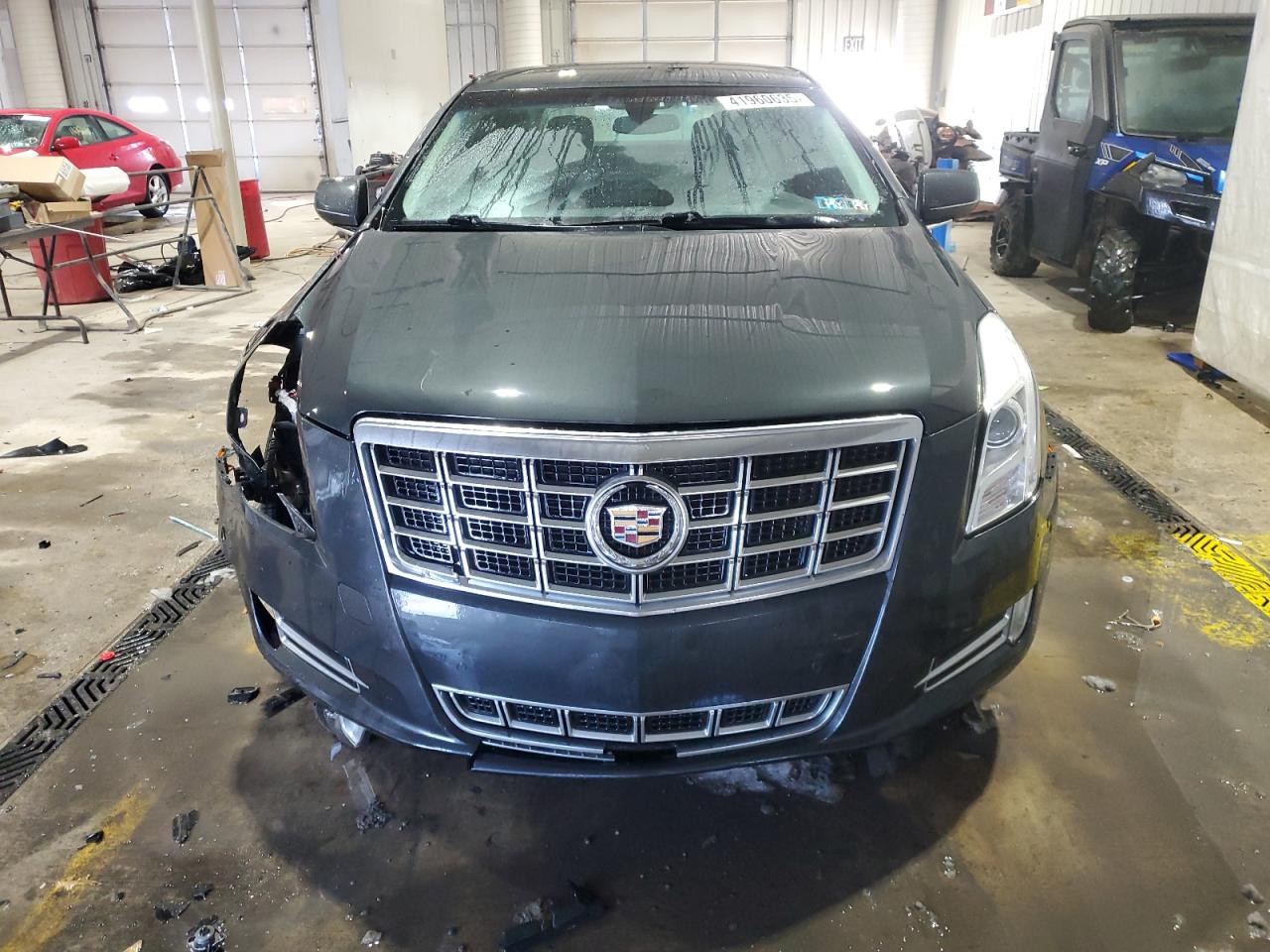 2014 Cadillac XTS VIN 2G61M5S33E9119156 Copart auction photo, side / front end damage thumbnail 5