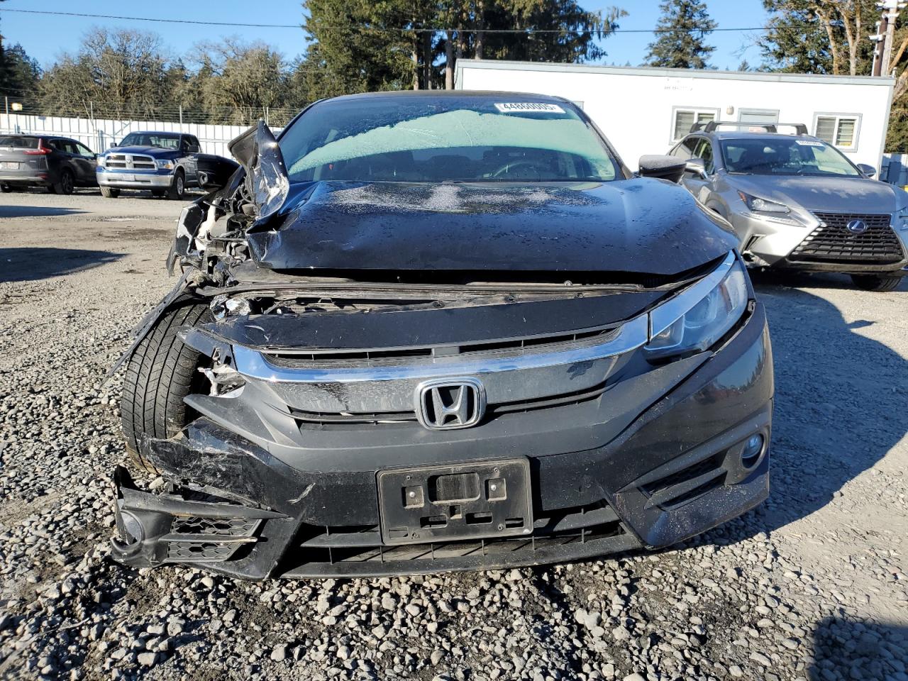 2017 Honda Civic VIN 2HGFC1F7XHH656856 Copart auction photo, front end / side damage thumbnail 5