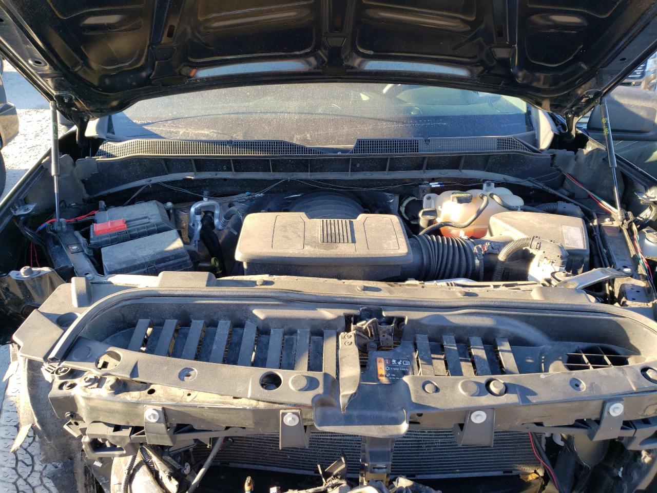 2021 Chevrolet Silverado VIN 1GCUYBEF7MZ425459 Copart auction photo, front end / minor dent/scratches damage thumbnail 11
