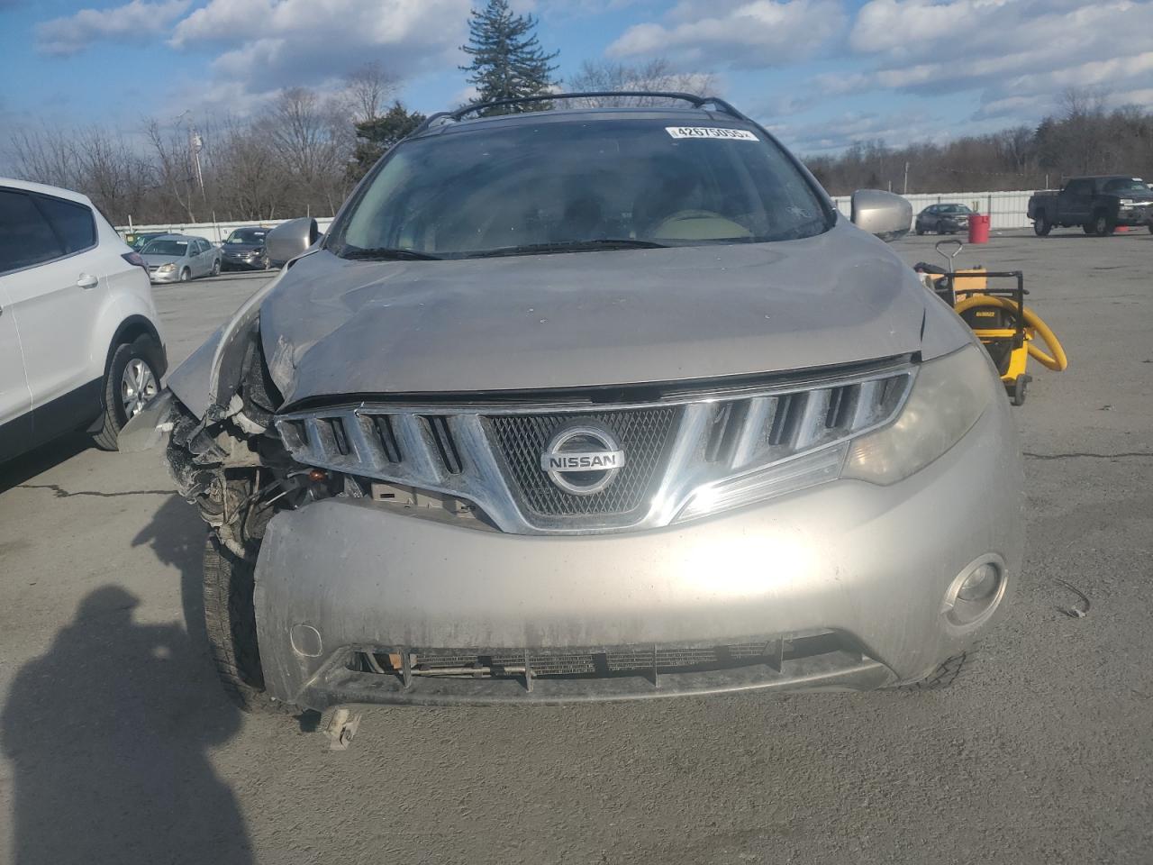 2010 Nissan Murano VIN JN8AZ1MW1AW129866 Copart auction photo, front end / minor dent/scratches damage thumbnail 5