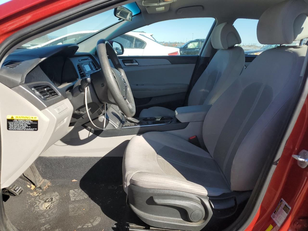 2017 Hyundai Sonata VIN 5NPE24AF8HH494259 Copart auction photo, mechanical damage thumbnail 7