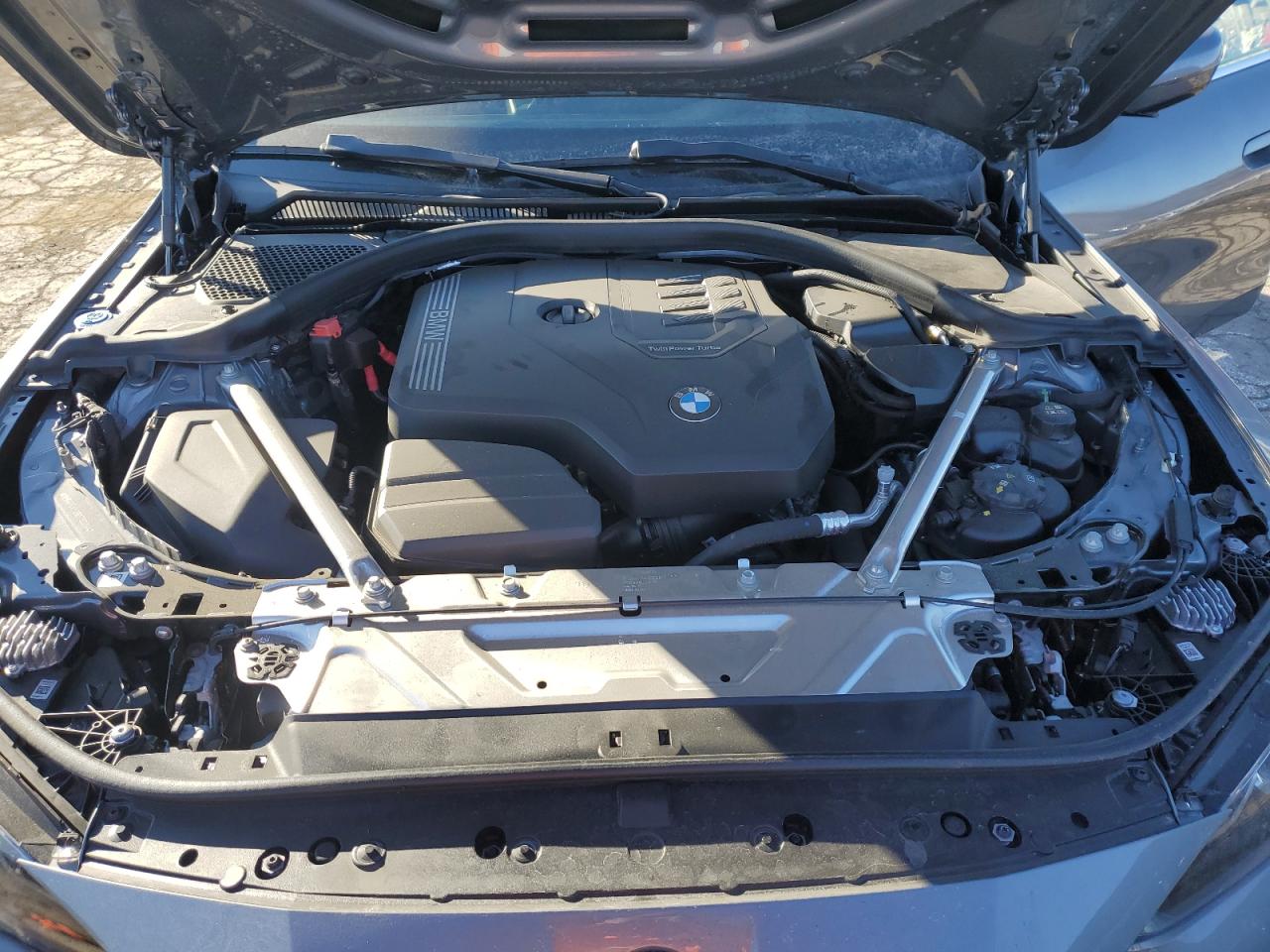 2024 BMW 4er VIN WBA73AV08RFT32084 Copart auction photo, hail damage thumbnail 11