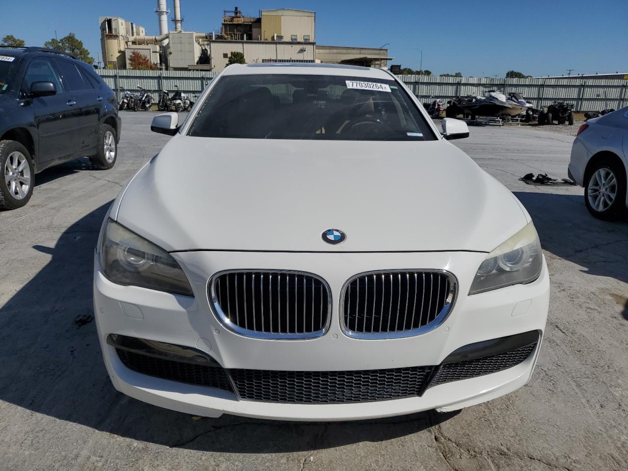 2012 BMW 7er VIN WBAKB8C51CC852429 Copart auction photo, mechanical / front end damage thumbnail 5