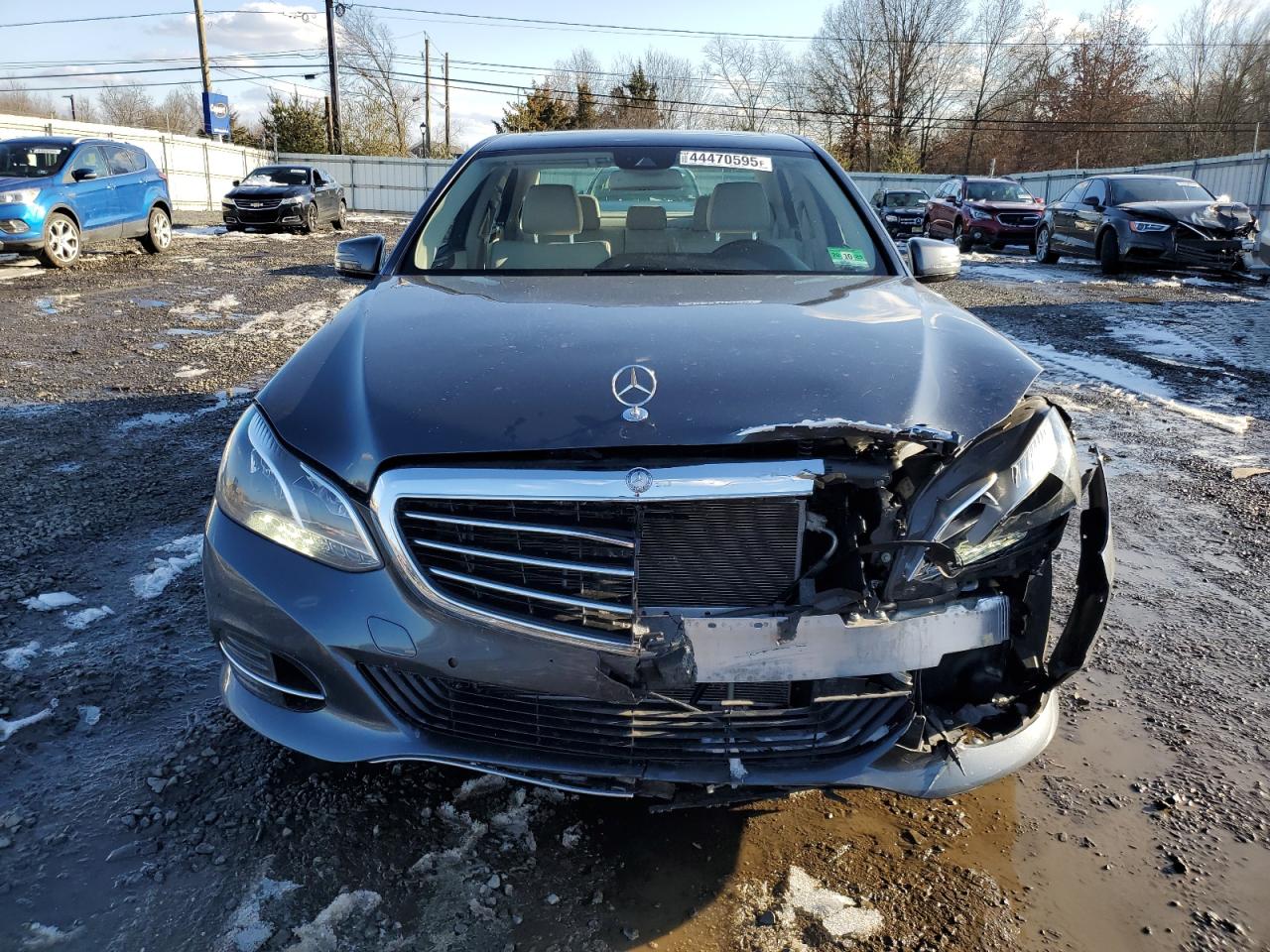 2014 Mercedes-Benz E-klasse VIN WDDHF8JBXEB036389 Copart auction photo, front end damage thumbnail 5