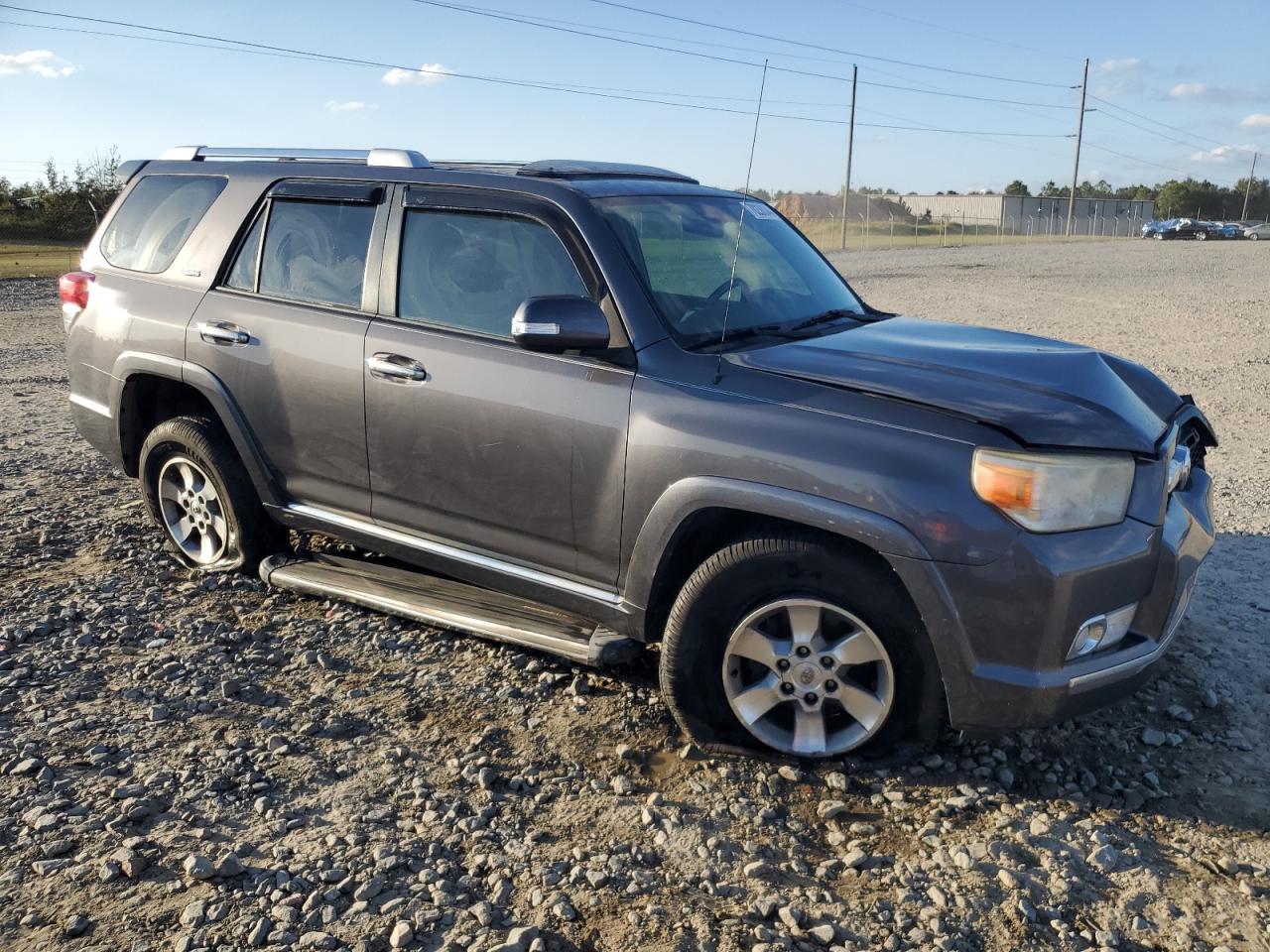 2011 Toyota 4Runner VIN JTEBU5JR7B5045266 Copart auction photo, front end / side damage thumbnail 4