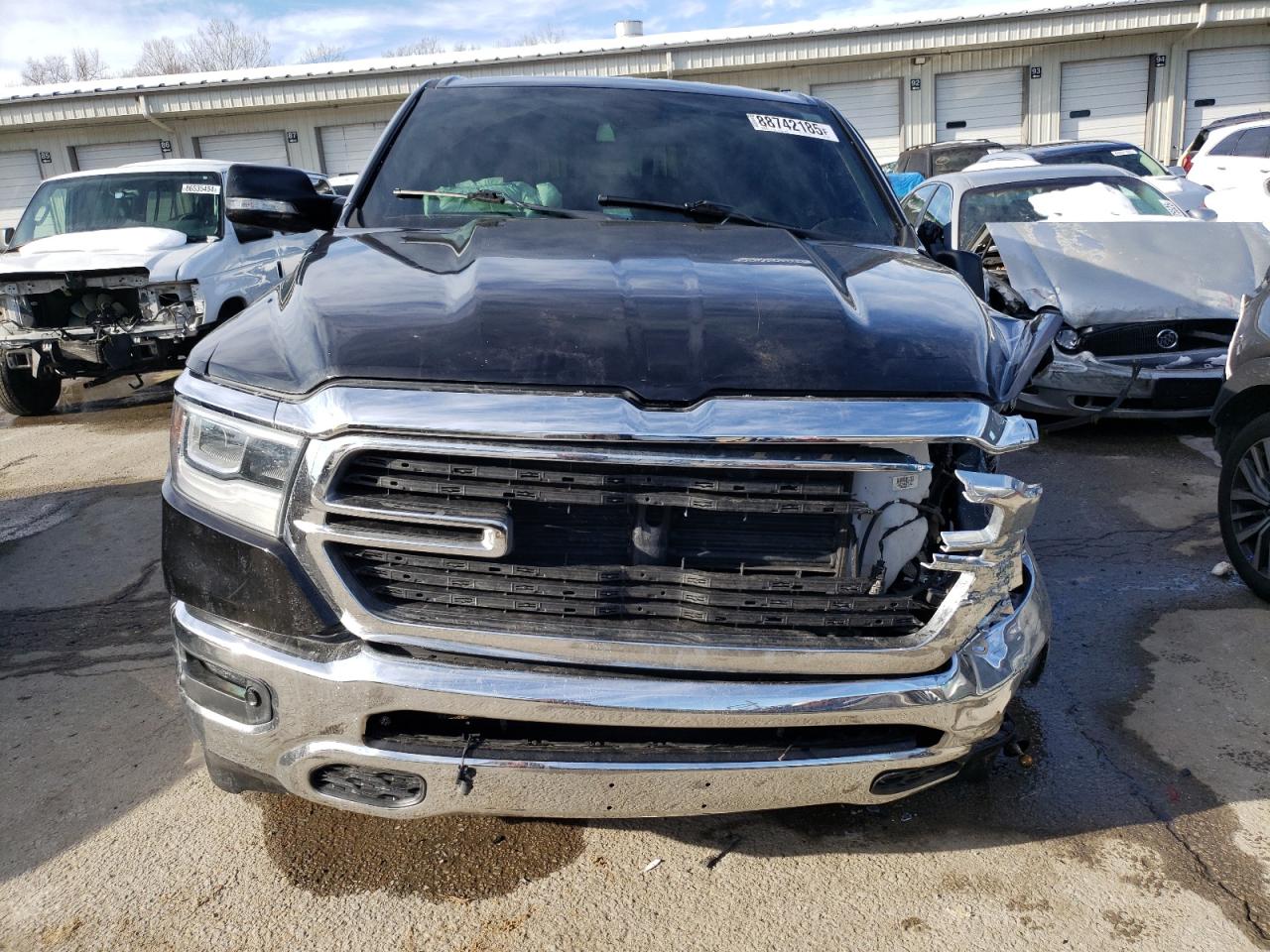 2019 RAM 1500 VIN 1C6SRFFTXKN749789 Copart auction photo, front end / undercarriage damage thumbnail 5
