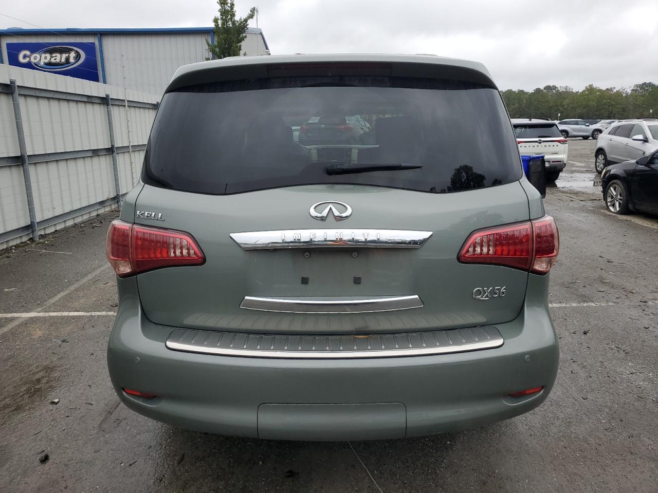 2011 Infiniti QX56 VIN JN8AZ2NE8B9006786 Copart auction photo, minor dent/scratches damage thumbnail 6