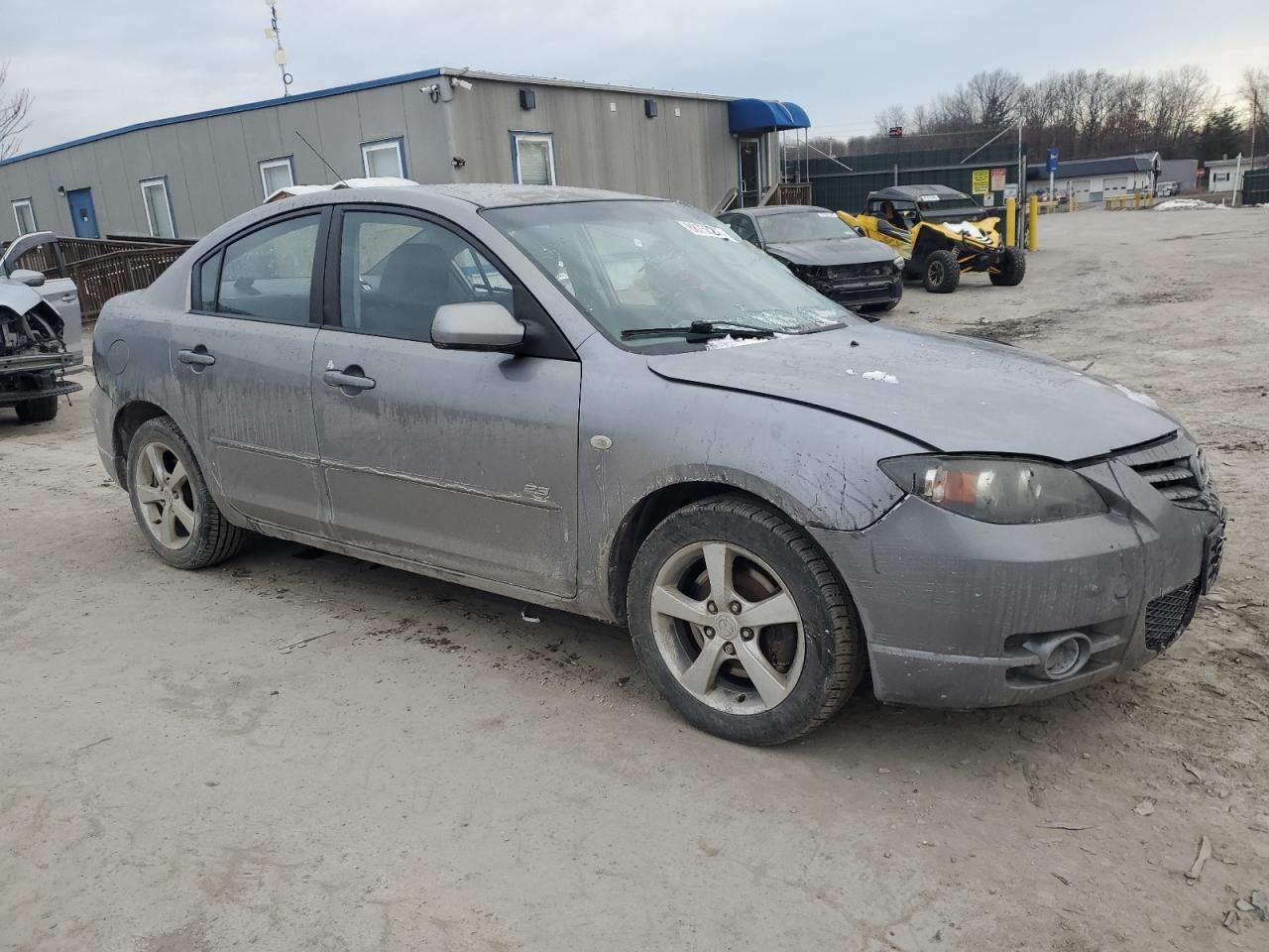 2004 Mazda 3 VIN JM1BK323X41163279 Copart auction photo, all over damage thumbnail 4
