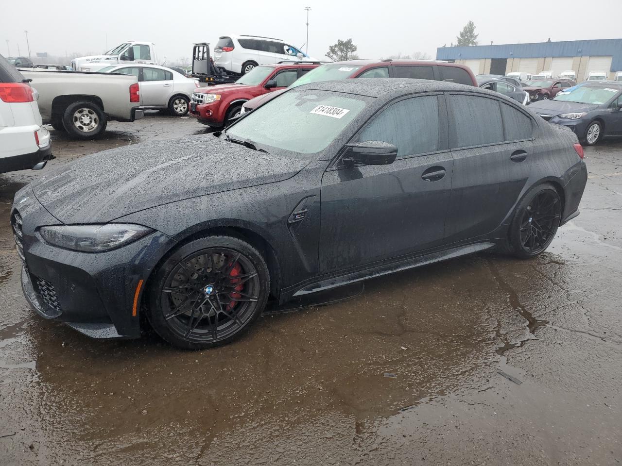 2022 BMW M3 VIN WBS43AY09NFL99684 - Copart auction photo