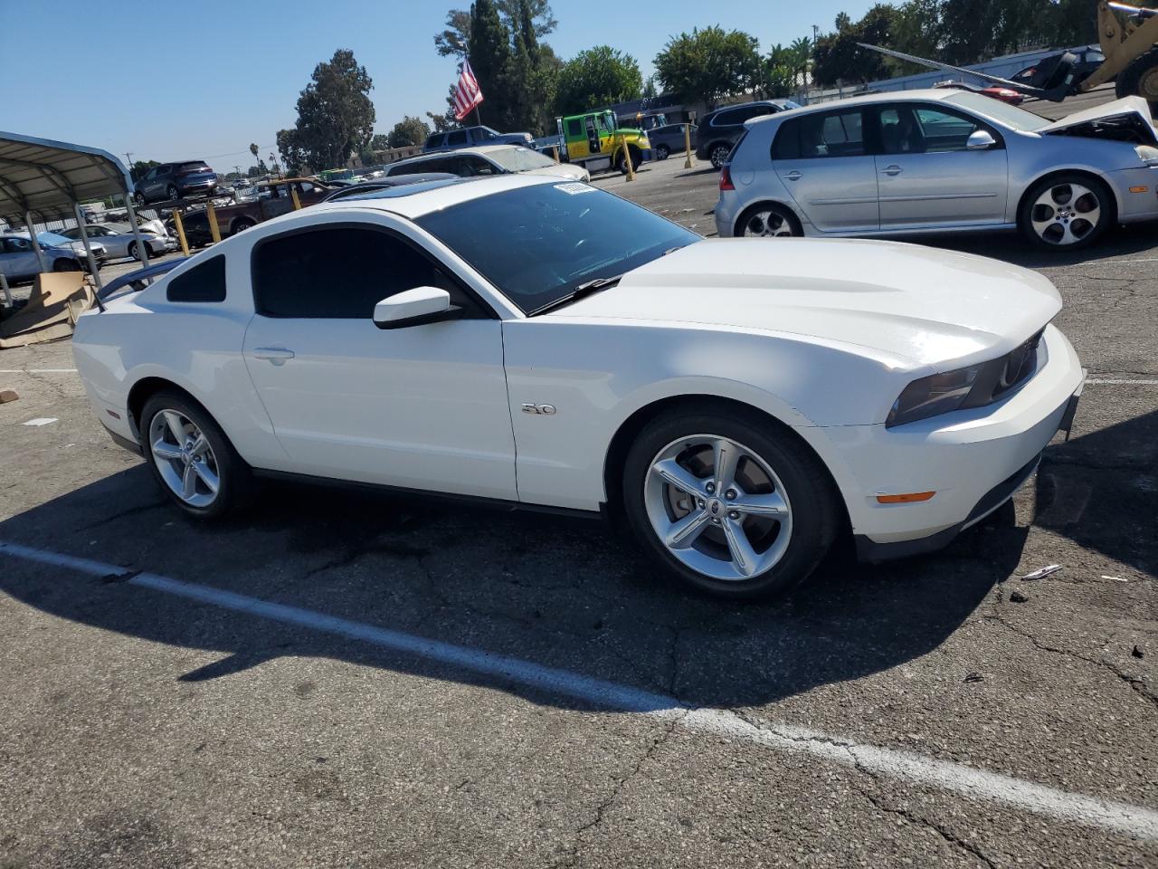 2012 Ford Mustang VIN 1ZVBP8CFXC5214808 Copart auction photo, minor dent/scratches damage thumbnail 4