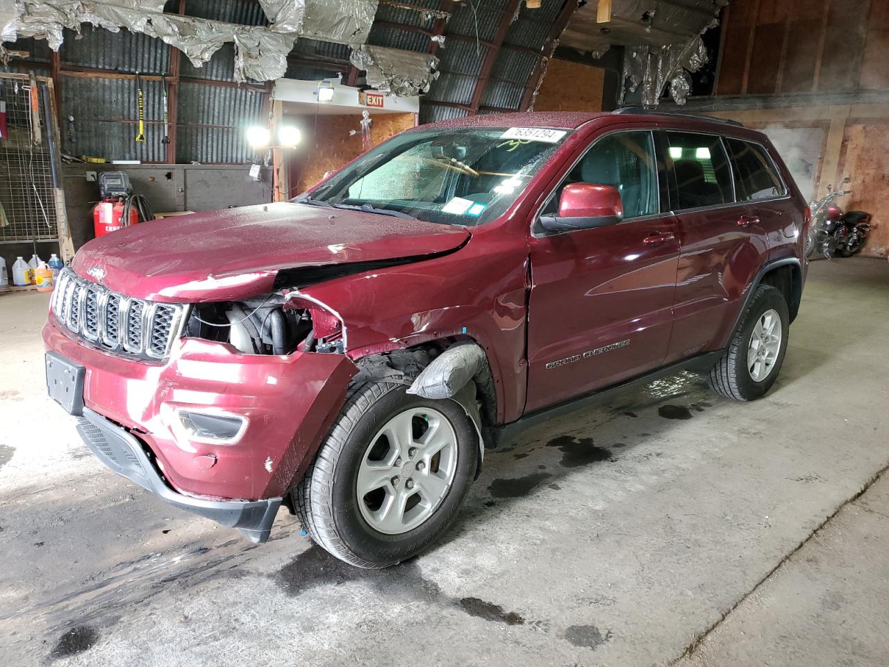 2017 Jeep Grand Cherokee VIN 1C4RJFAG4HC662239